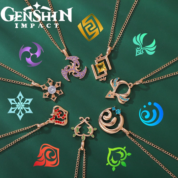 Genshin Impact Vision Necklace - Juneptune