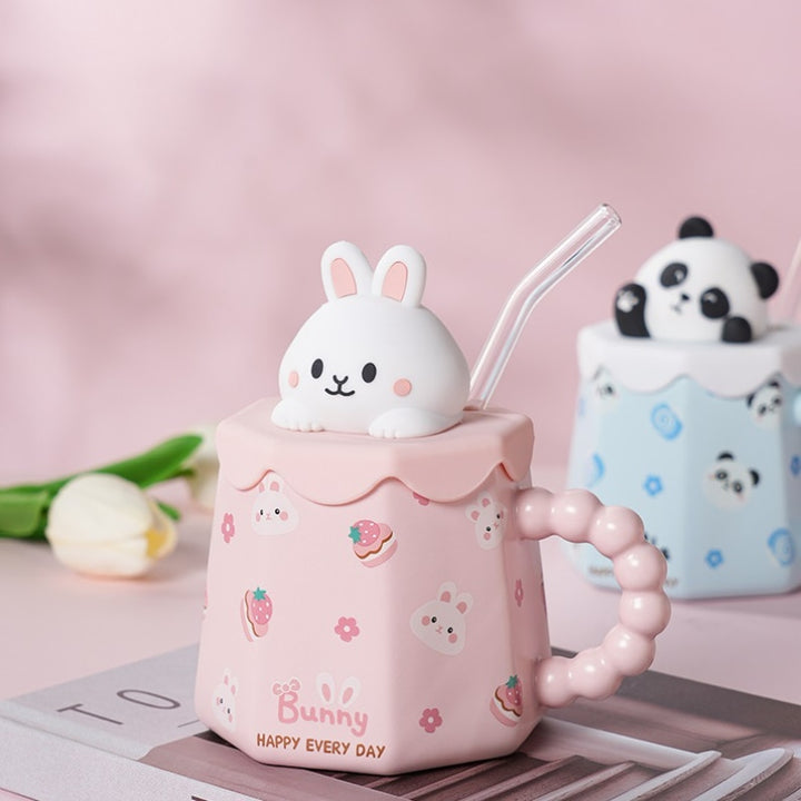 Cute Animal Ceramic Mug - Juneptune