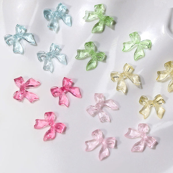 Kawaii Ribbon DIY Nail Charms - Juneptune