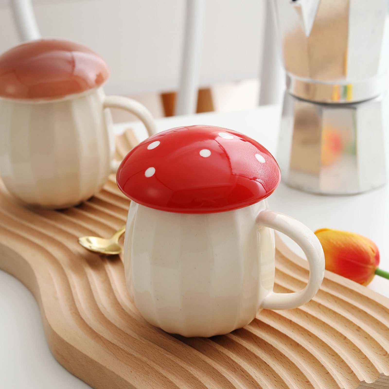 Mushroom Ceramic Mug – Juneptune