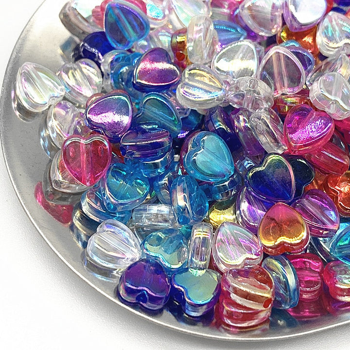 Transparent Heart DIY Beads - Juneptune