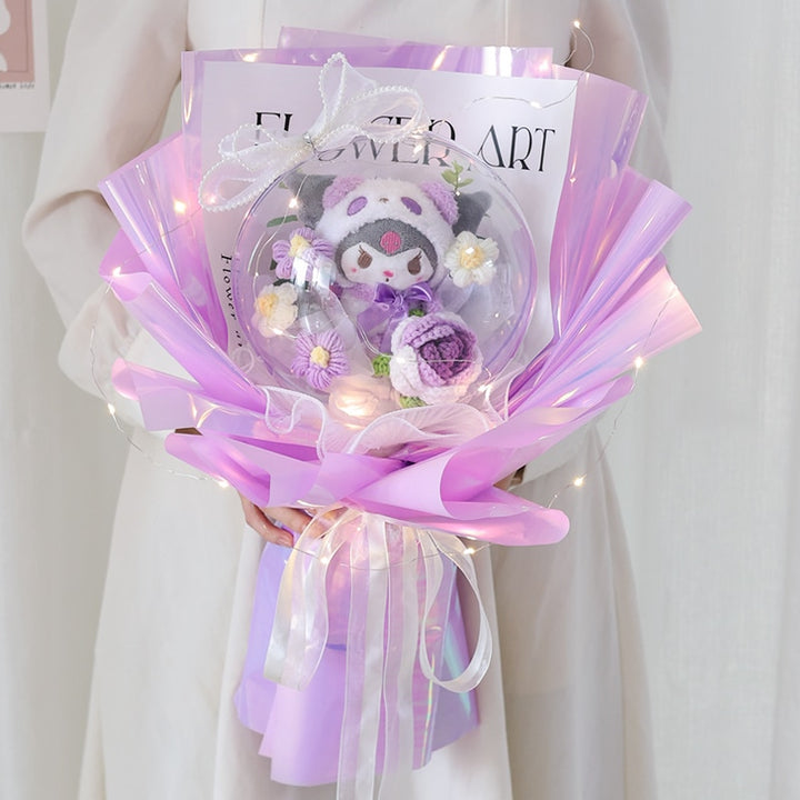 Sanrio Kuromi Cinnamoroll My Melody Plush Colorful Bouquet - Juneptune
