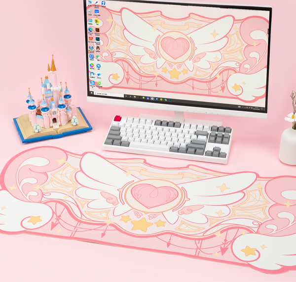 Kawaii Sailor Moon Inspired Wings Mouse Pad - Juneptune