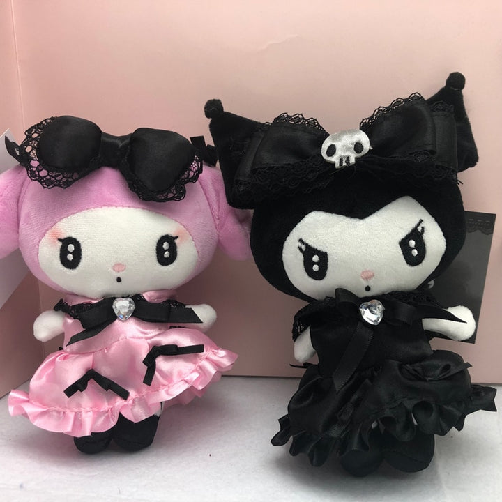 Sanrio Kuromi & My Melody Maid Plush Keychain - Juneptune