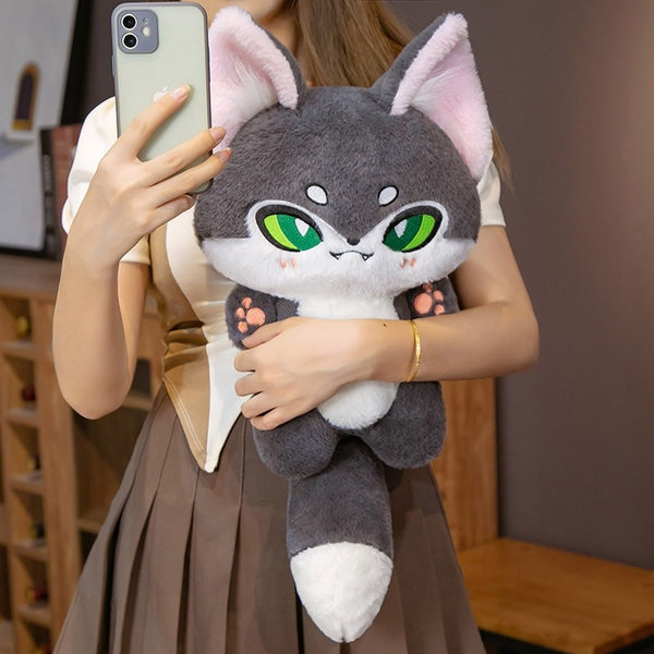 Kawaii Wolf Plush