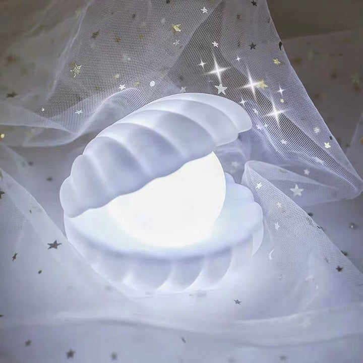 Aesthetic Mermaid Shell Shaped Led Lamp - Juneptune