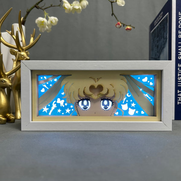 Sailor Moon Tsukino Usagi Anime 3D DIY Light Box Lamp - Juneptune