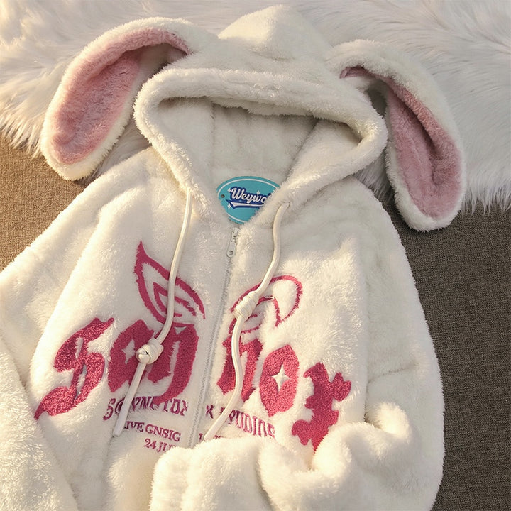 Oversized bunny hoodie Clearance