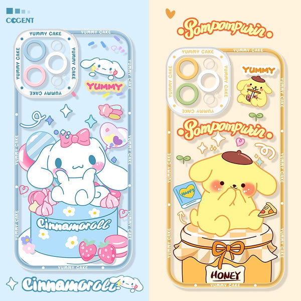 Sanrio Friends Kawaii Samsung Silicone Phone Case - Juneptune