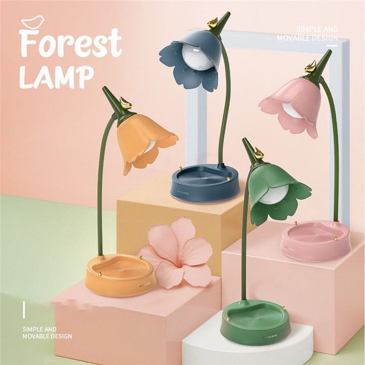 Multi-function Flower LED Desk Lamp - Juneptune