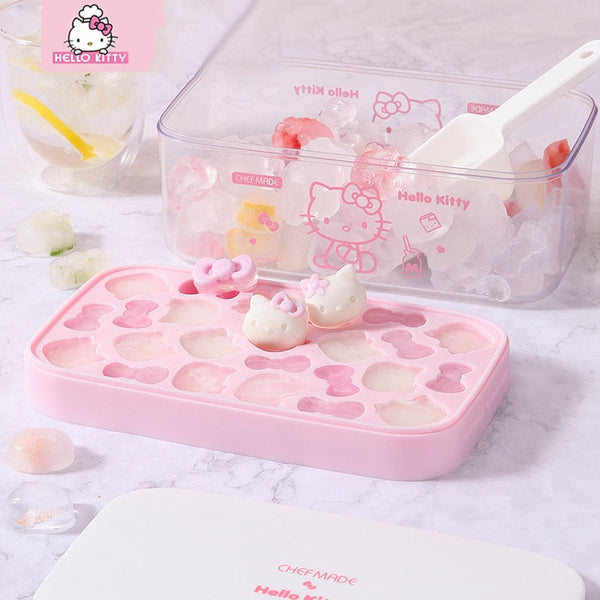 Sanrio Hello Kitty Ice Cube Mold Storage Set - Juneptune