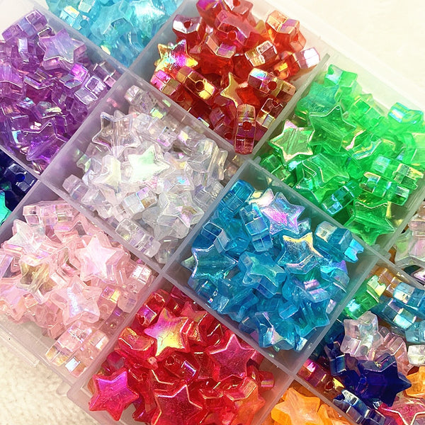 Star Shaped DIY Crafting Beads - Juneptune