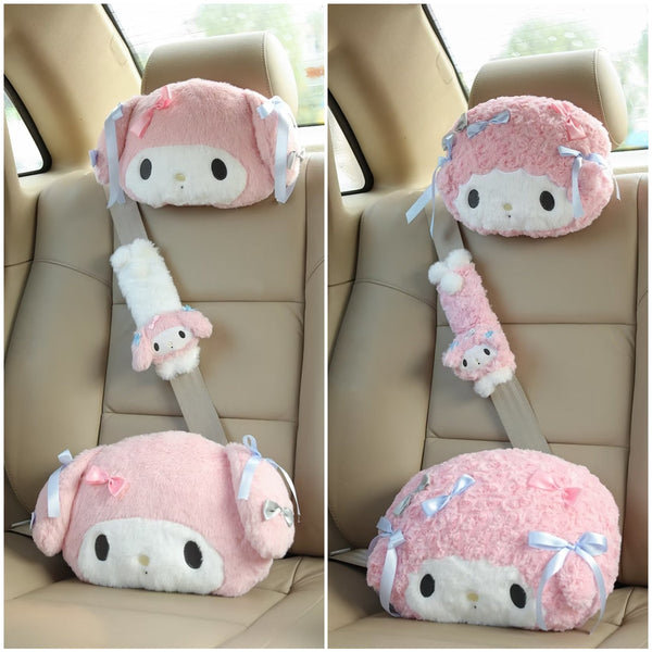 Sanrio My Melody Safety Car Plush Cover - Juneptune