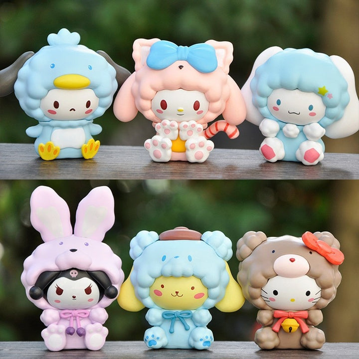 Sanrio Cute Colorful Figure Set - Juneptune