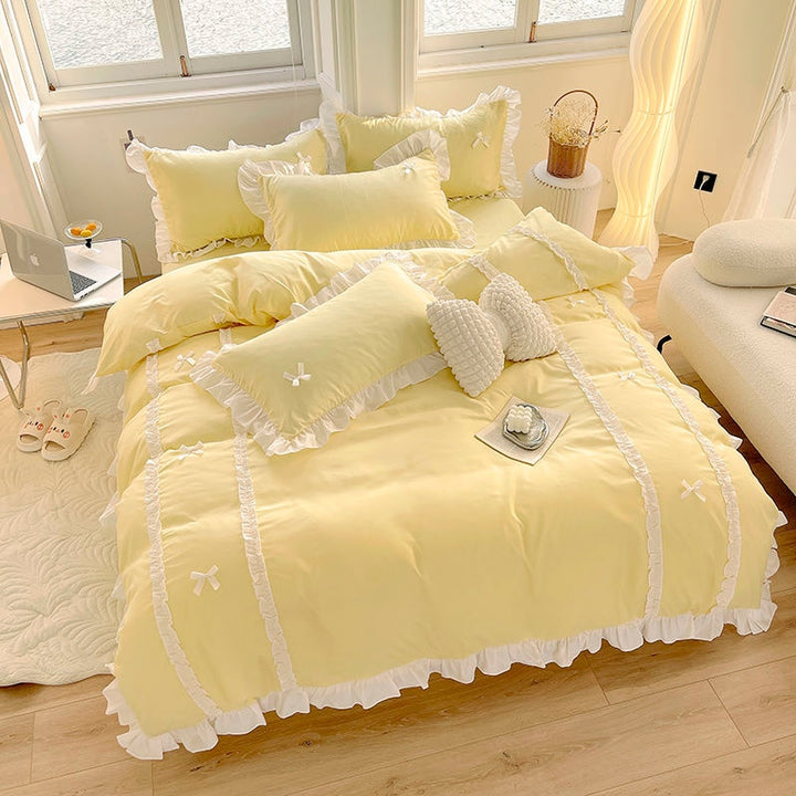 Aesthetic Princess Style Bedding Set - Juneptune