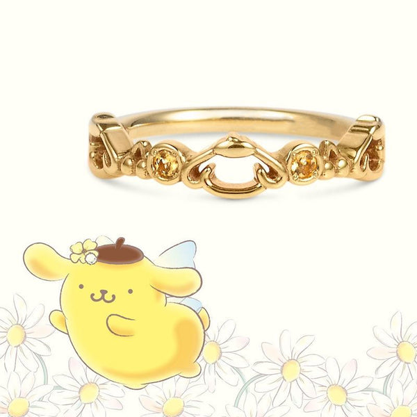 Sanrio Pompompurin Adjustable Ring - Juneptune