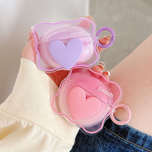 Cute Aesthetic Heart Huawei Freebuds Case - Juneptune