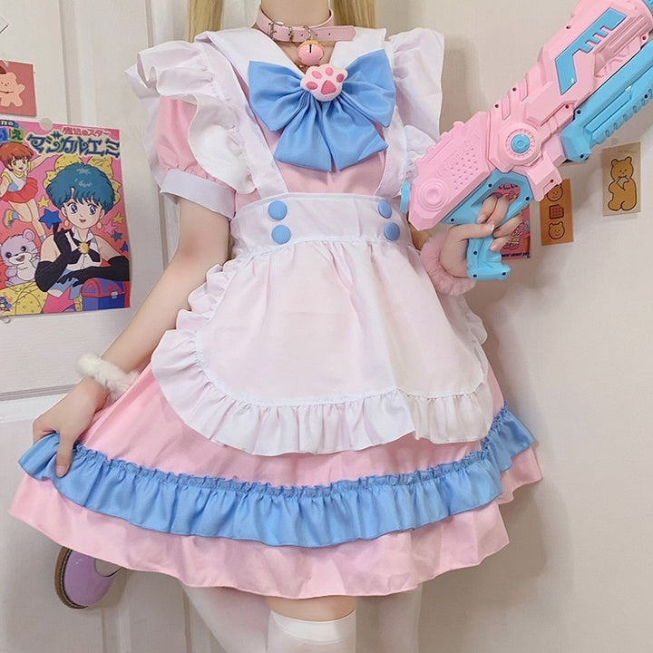 Sweet Lolita Pastel Maid Outfit - Juneptune
