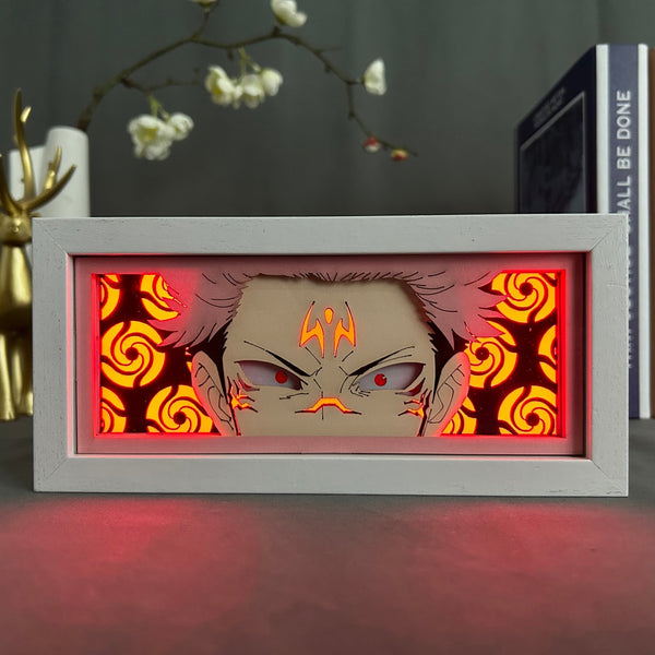 Jujutsu Kaisen Sukuna Anime 3D DIY Light Box Lamp - Juneptune