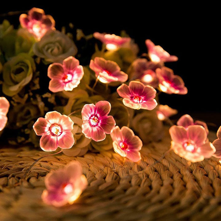 Led Cherry String Light Cherry Blossom String Lights – Juneptune