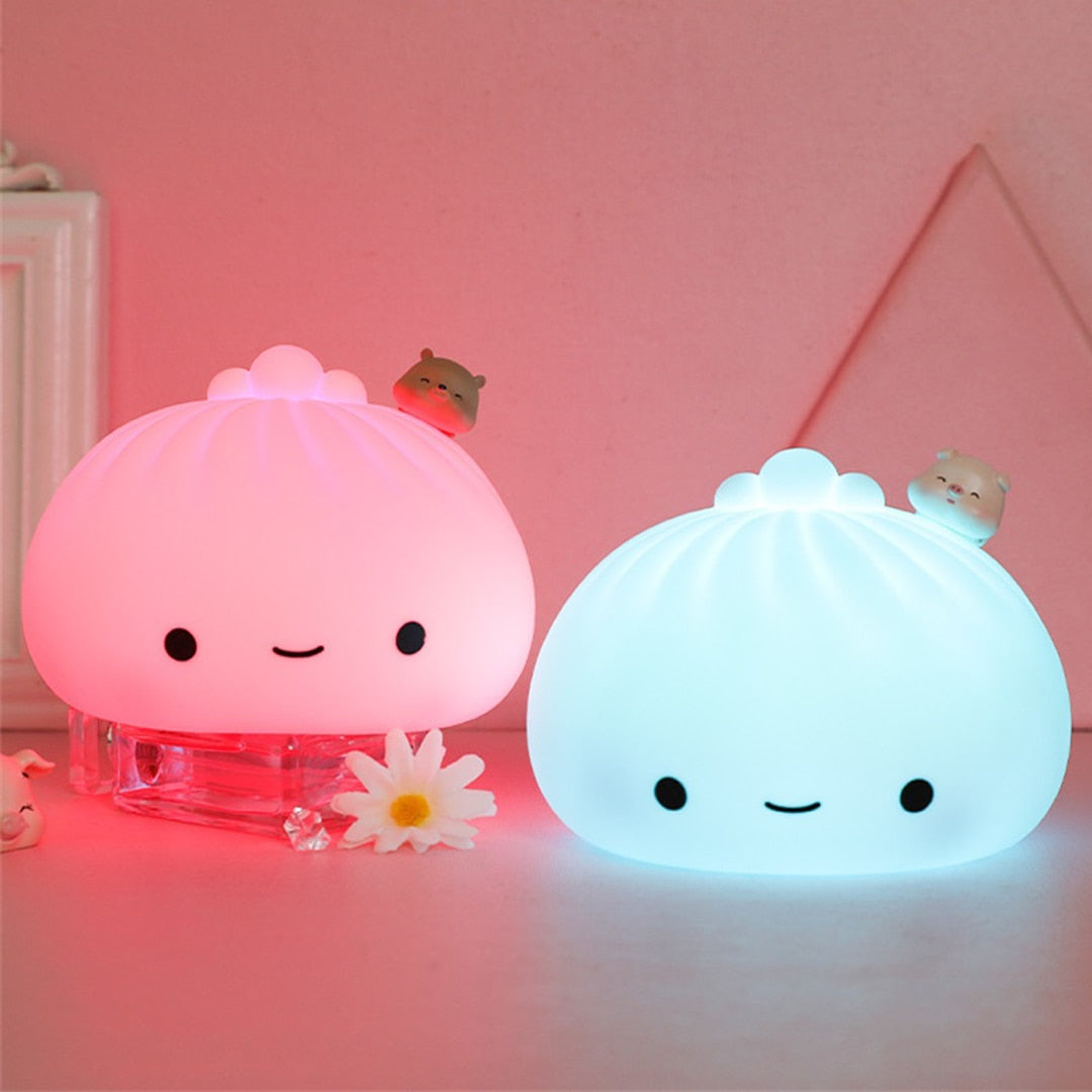 Dumpling Point Light Squishy Dumpling Lamp – Juneptune